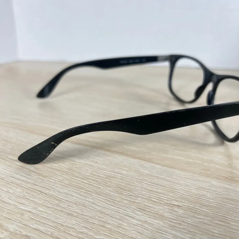 Ray-Ban RB7032 5206 LiteForce Sunglasses Black DAMAGED 55-17-150 Italy